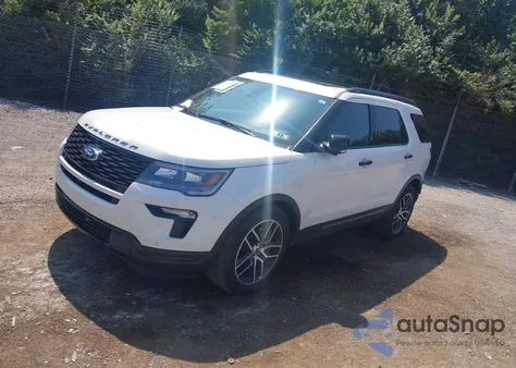 2019 Ford Explorer Sport из США, поврежденный, VIN 1FM5K8GT4KGA75188